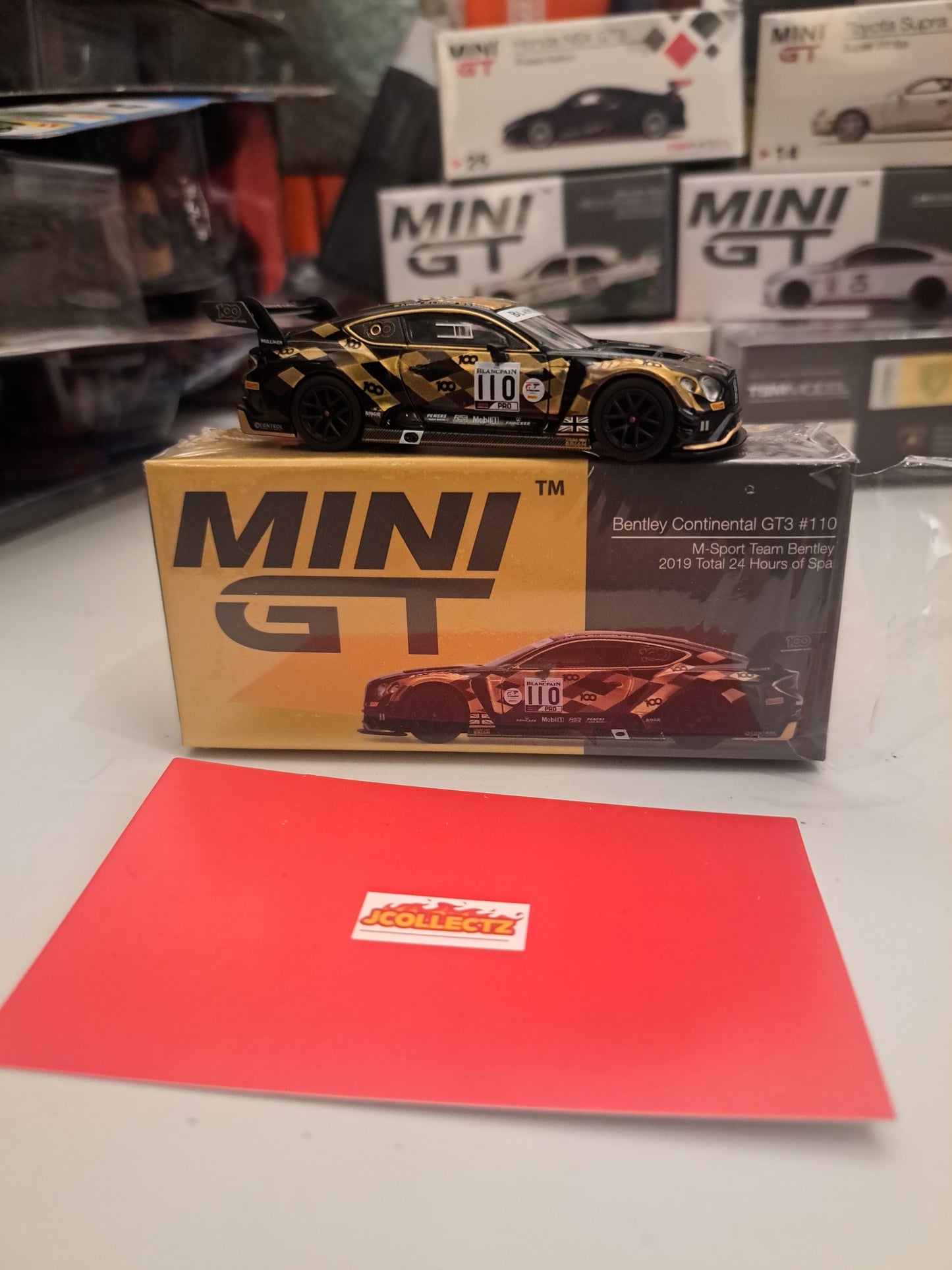 Mini Gt Bentley Continental Gt3 #199
