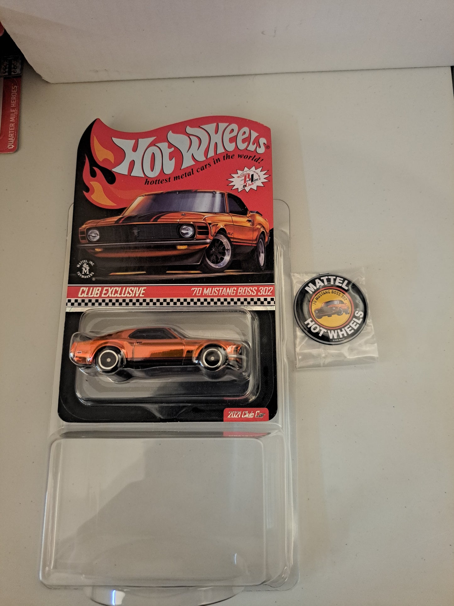 Hot Wheels Rlc 70 Ford Mustang 302 boss