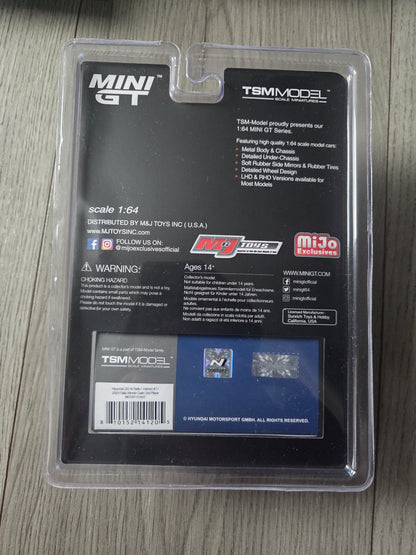 Mini Gt Hyundai i20 N Rally Hybrid 2023 rally Monte Carlo 3rd Place #710 Blister Card Chase