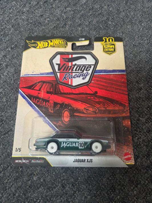 Hot Wheels Premium Vintage Racing Jaguar XJS
