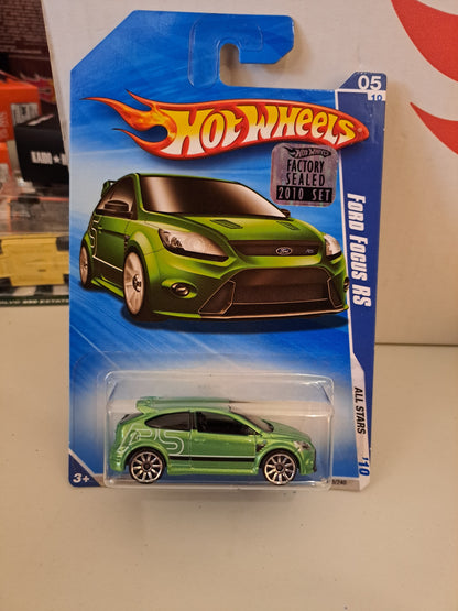 Hot Wheels Focus Rs Factory Sealed Sticker