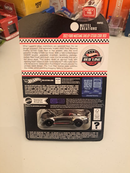 Hot Wheels Rlc  Ford Mustang Shelby Gt-500