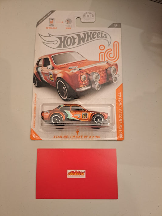 Hot Wheels ID 70 Ford Escort Rs1600
