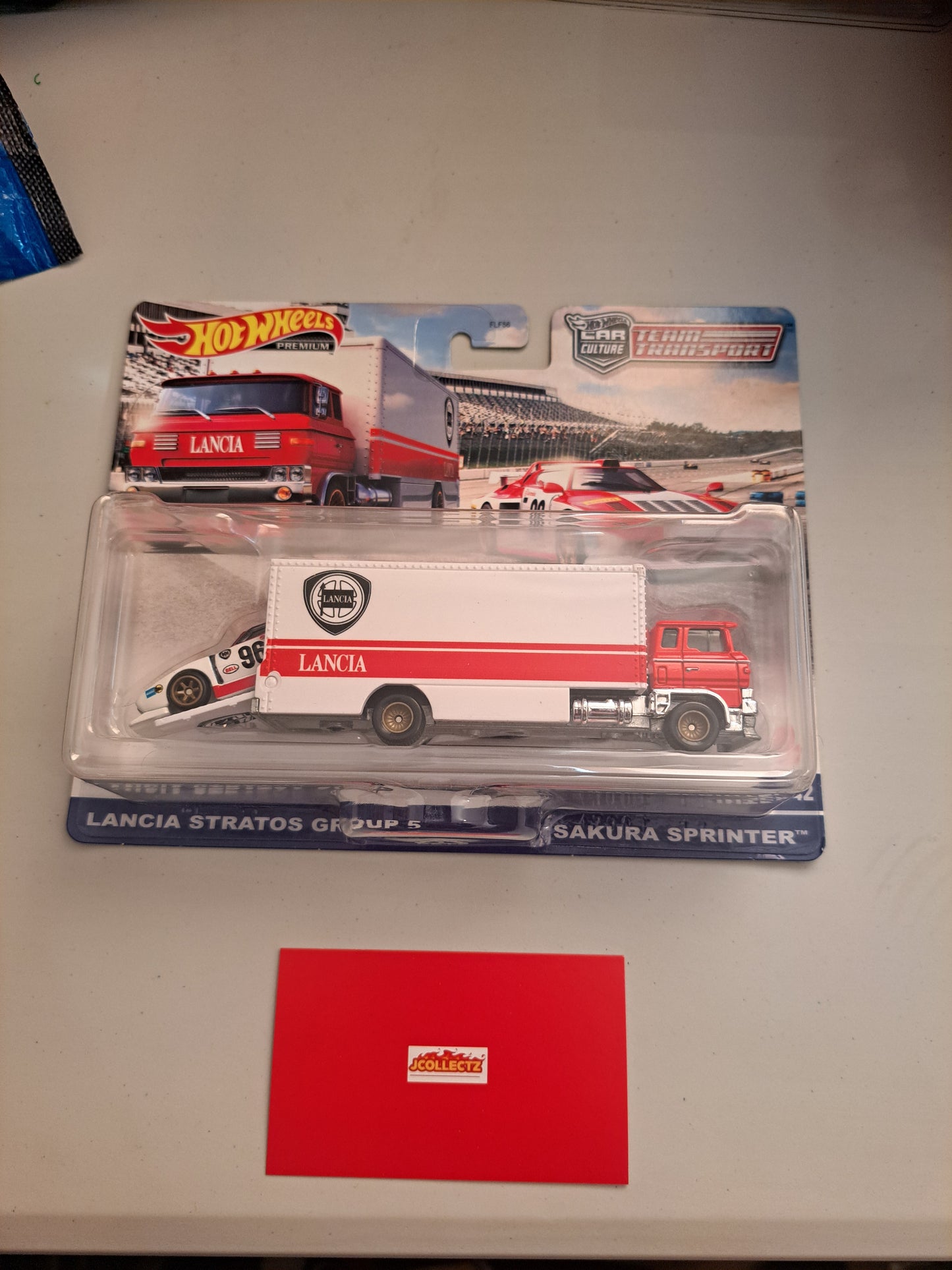 Hot Wheels Team Transport Lancia Stratos/ Sakura Sprinter