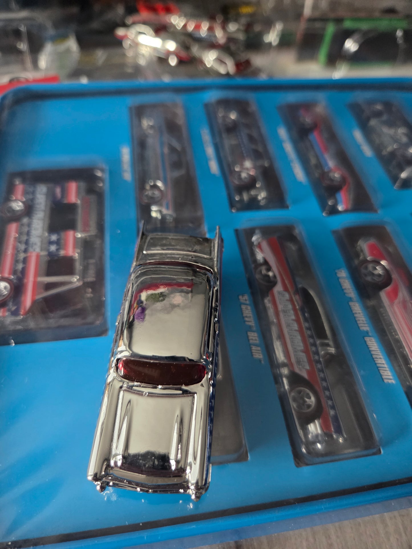 Hot wheels Super Chromes  57 chevy exclusive *loose*