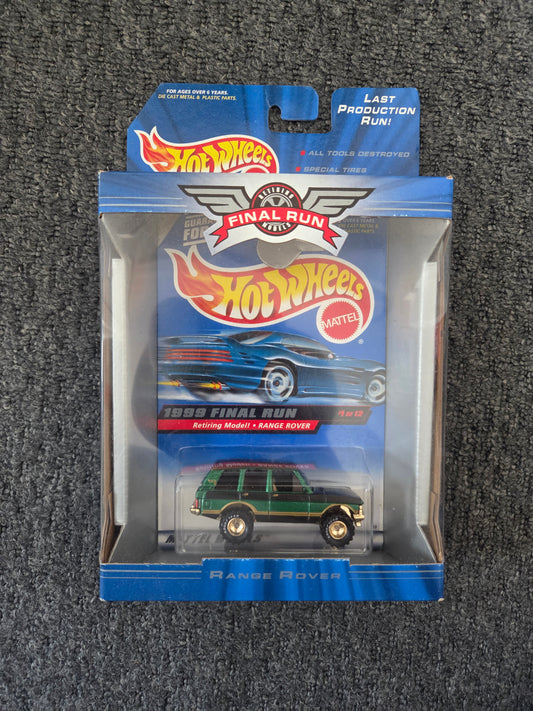 Hot Wheels 1999 Final Run Range Rover