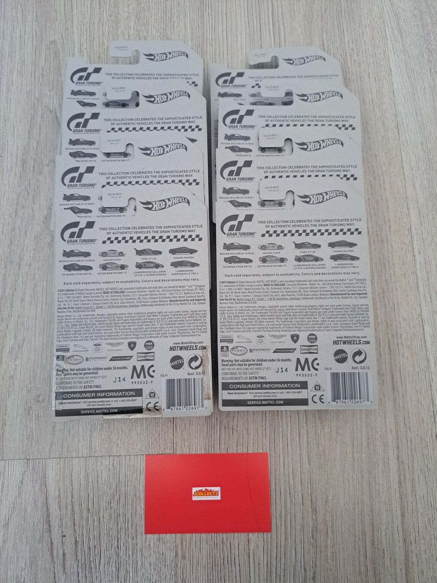 Hot Wheels Gran Turismo Set of 8