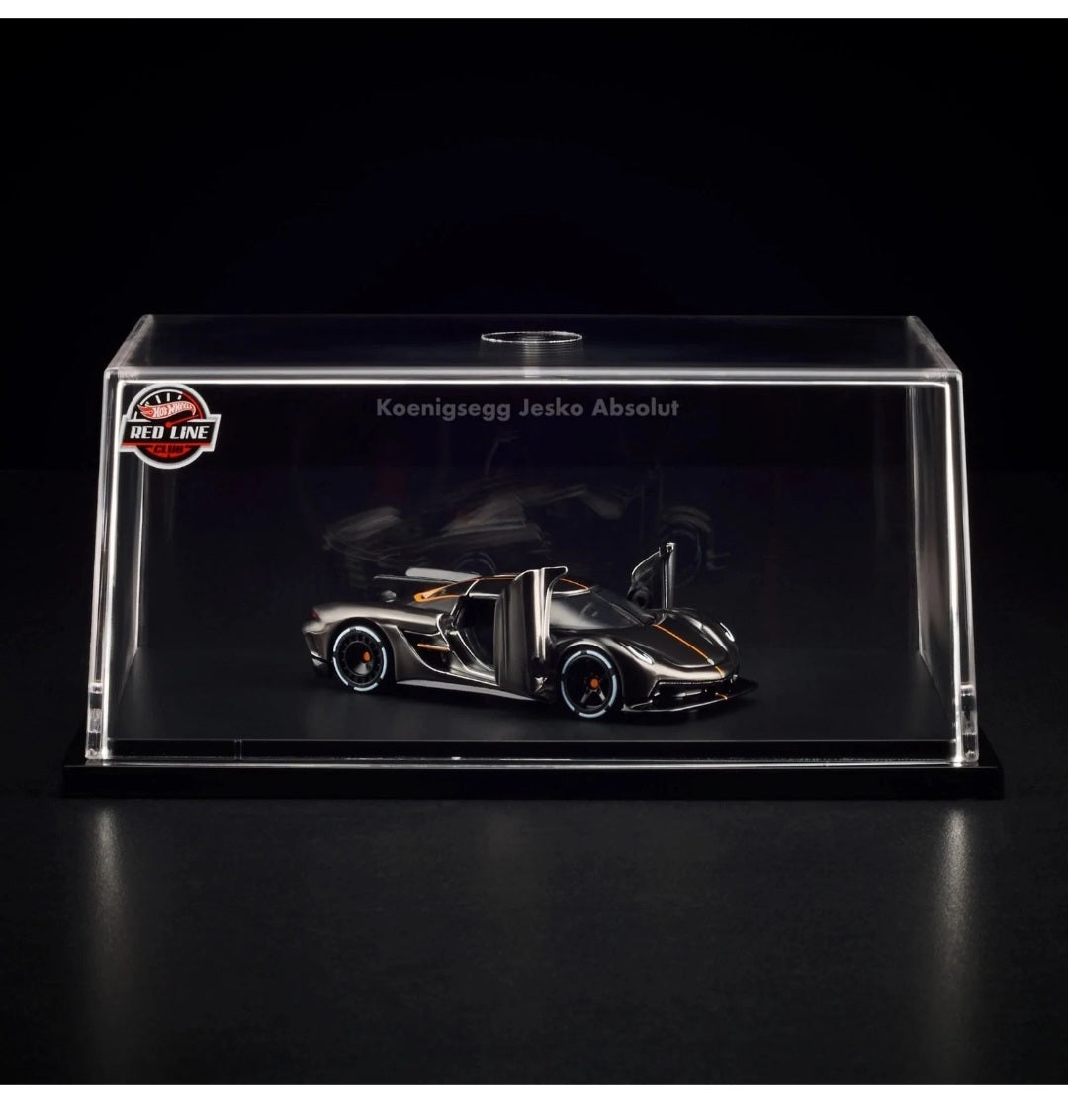 Hot Wheels RLC Koenigsegg Jesko Absolut - Red Line Club Exclusive - Acrylic