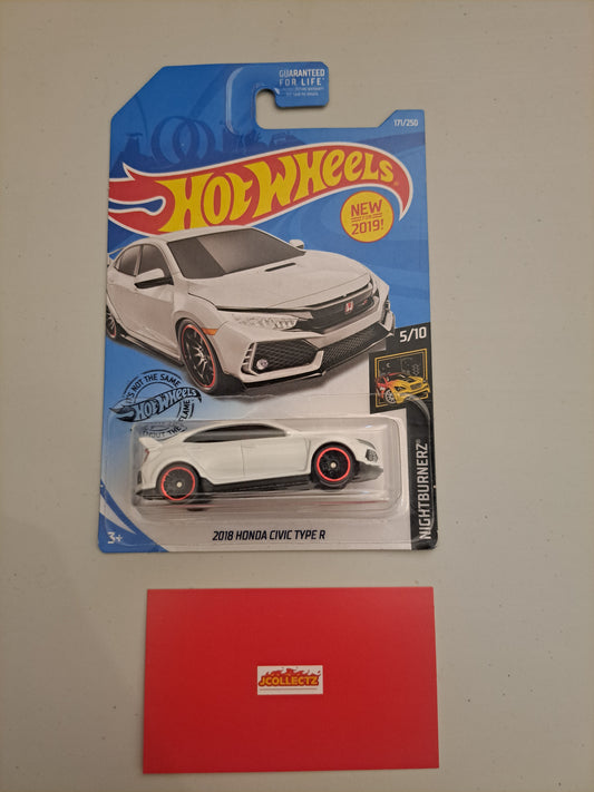 Hot Wheels 2018 Honda Civic Type R