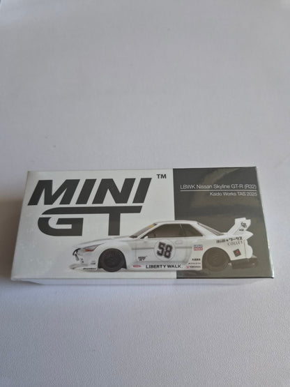 Mini Gt Lbwk Nissan Skyline Gtr R32 Kaido Works Tas 2025 #1217