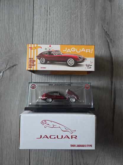 Hot Wheels rlc redline club  1964  Jaguar E Type