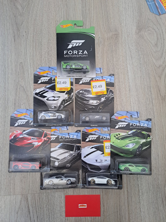 Hot Wheels Forza Set of 6. With Chase