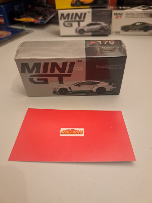 Mini Gt Bentley Continental Gt3 #176