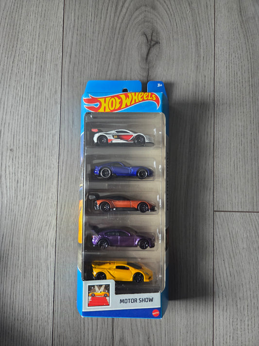 Hot Wheels 5 pack motorshow