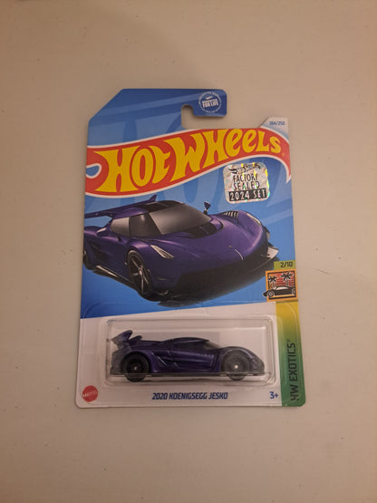 Hot wheels 2020 koienigsegg Jesko  *Factory Sealed *