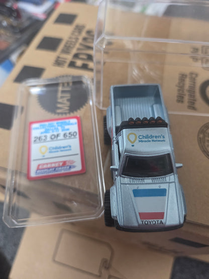 Hot Wheels 87 Toyota 2026 Dallas Nationals Charity Exclusive 1 of 650
