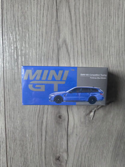 Mini Gt Bmw M3 Competition Touring Portimao Blue  #1090