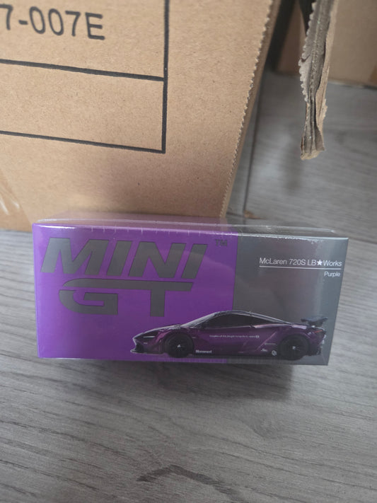 Mini Gt Mclaren 720s Lb Works Purple #841