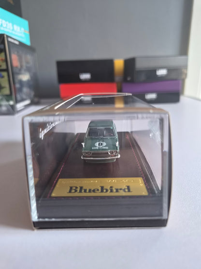 Ignition model Resin Nissan Datsun Bluebird 510 Green