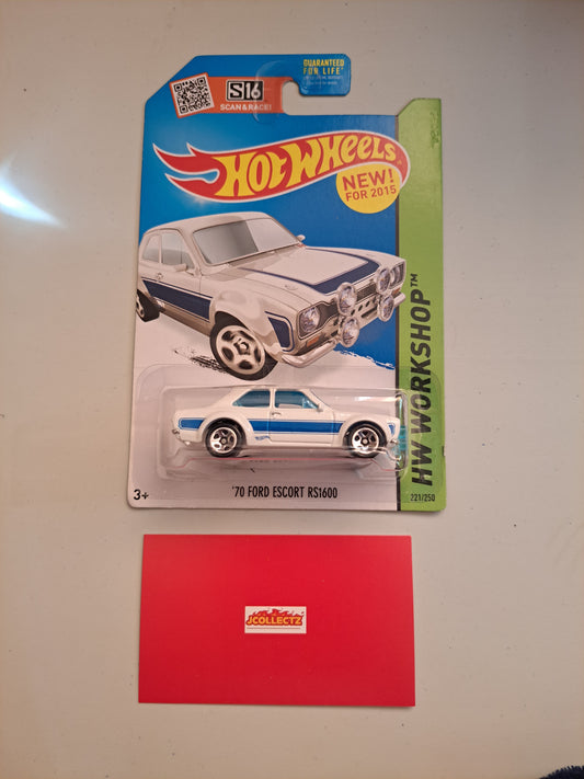 Hot Wheels 70  Ford Escort Rs1600  Fast & Furious