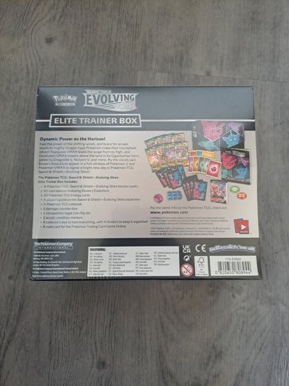 Evolving Skies Elite Trainer Box Sealed