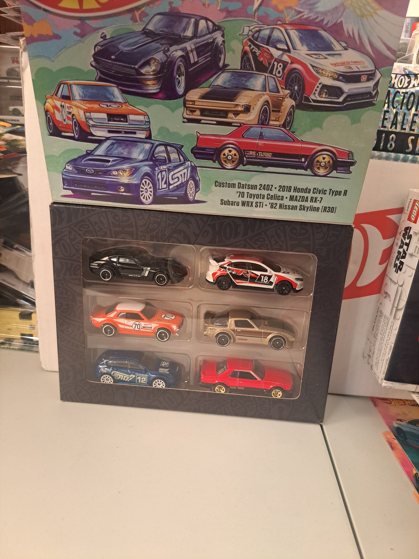 Hot Wheels Jdm Culture  6 Pack