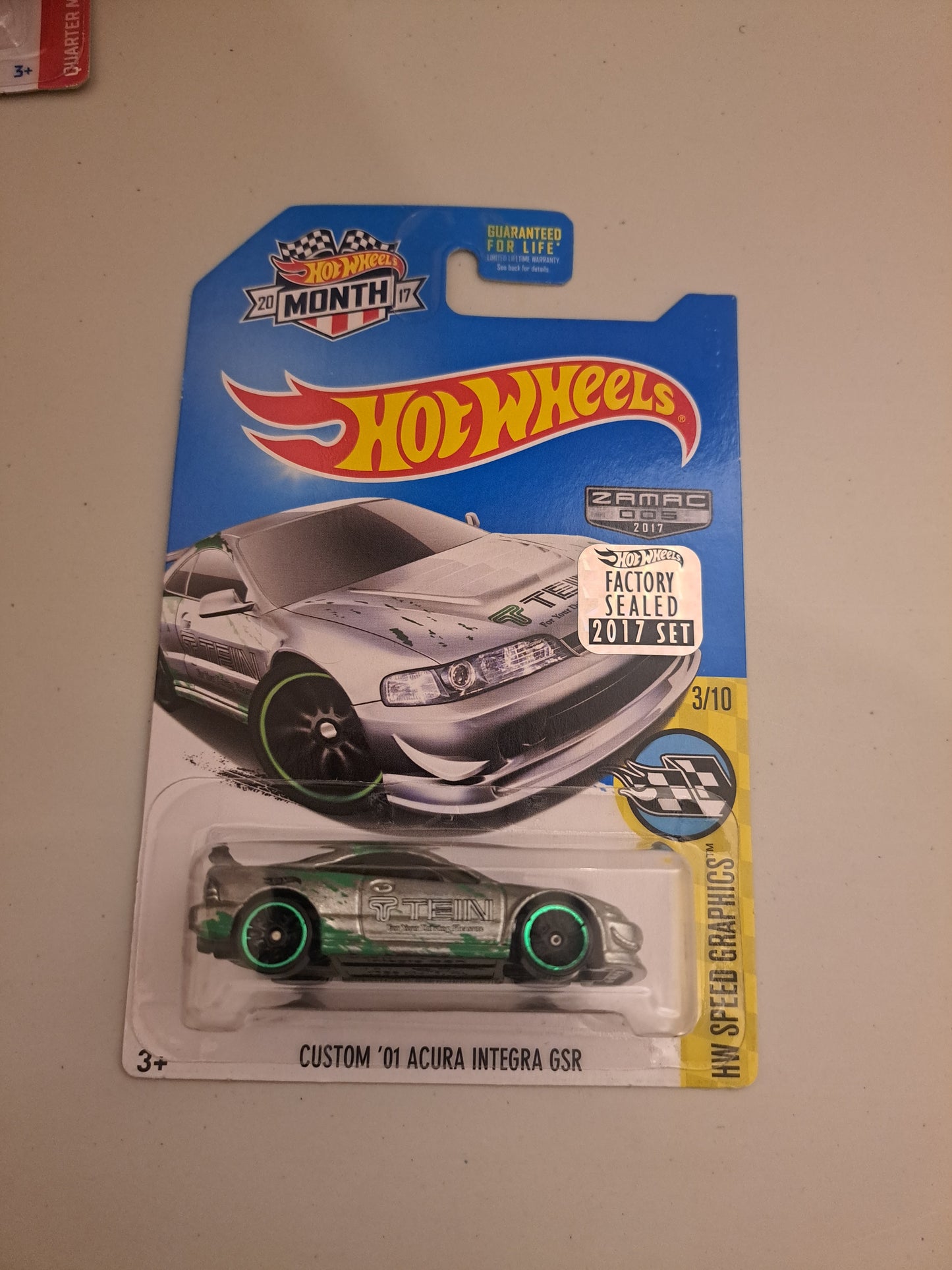 Hot Wheels Zamac Exclusive Custom 01 Acura Integra GSR *Factory Sealed*