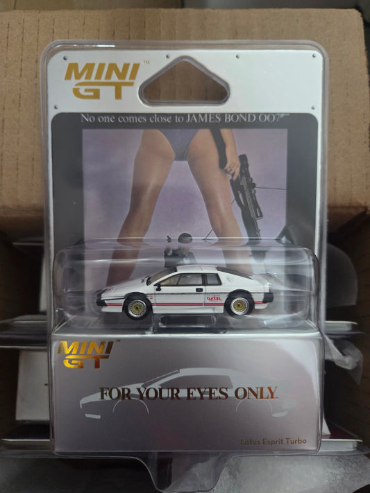 Mini Gt James Bond 007 Lotus Esprit Turbo White