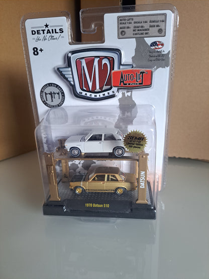 M2 Machines 1970 Datsun 510 Sema 2018 limited to 300 *Chase*