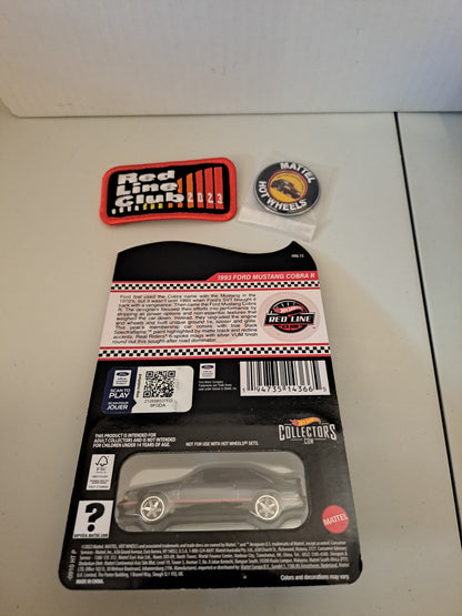 Hot Wheels Rlc Club Car Ford Mustang Cobra R