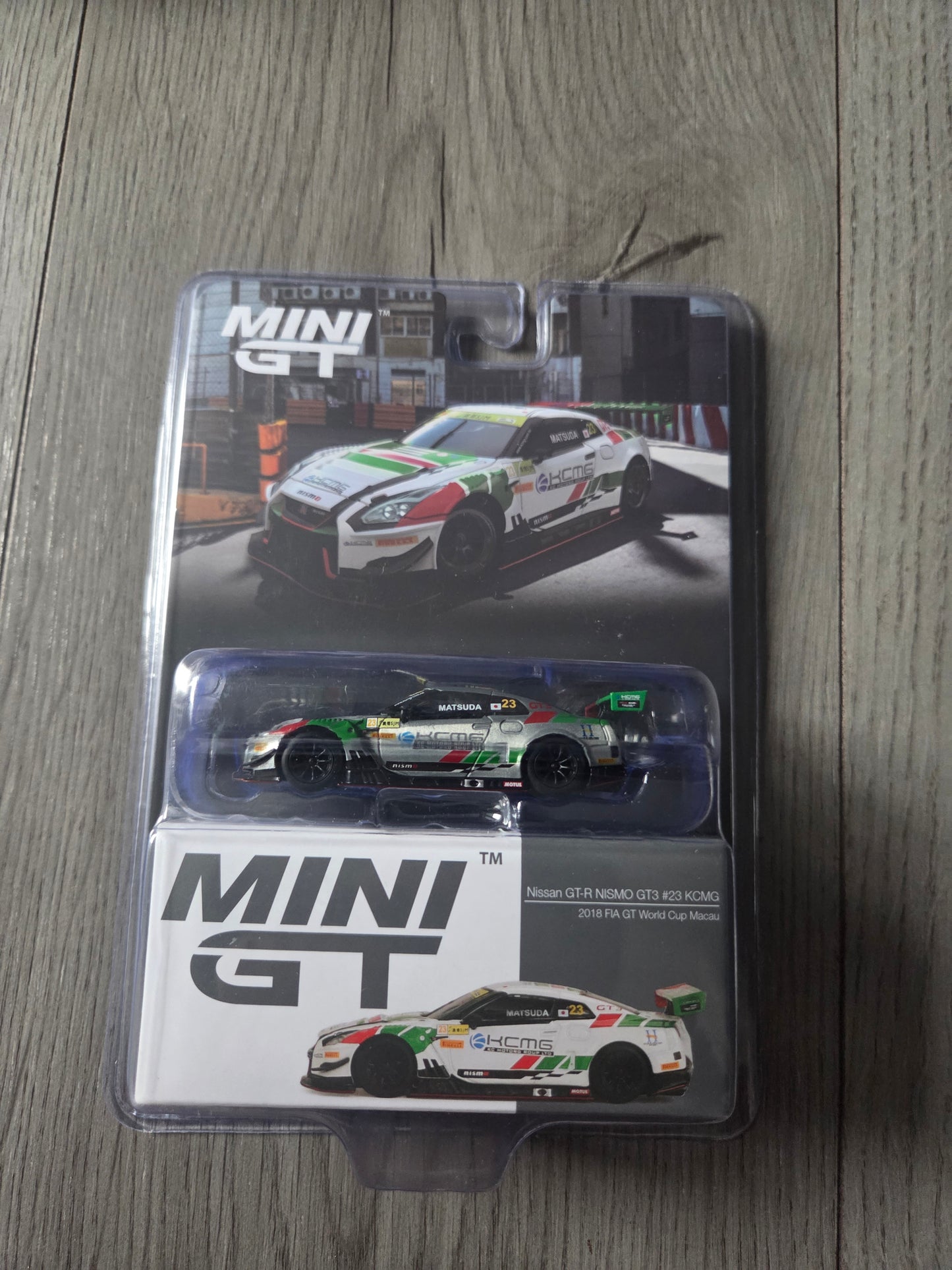Mini Gt Nissan Gt-R Nismo Gt3 2018 Fia Gt World Cup Macau #593 Chase