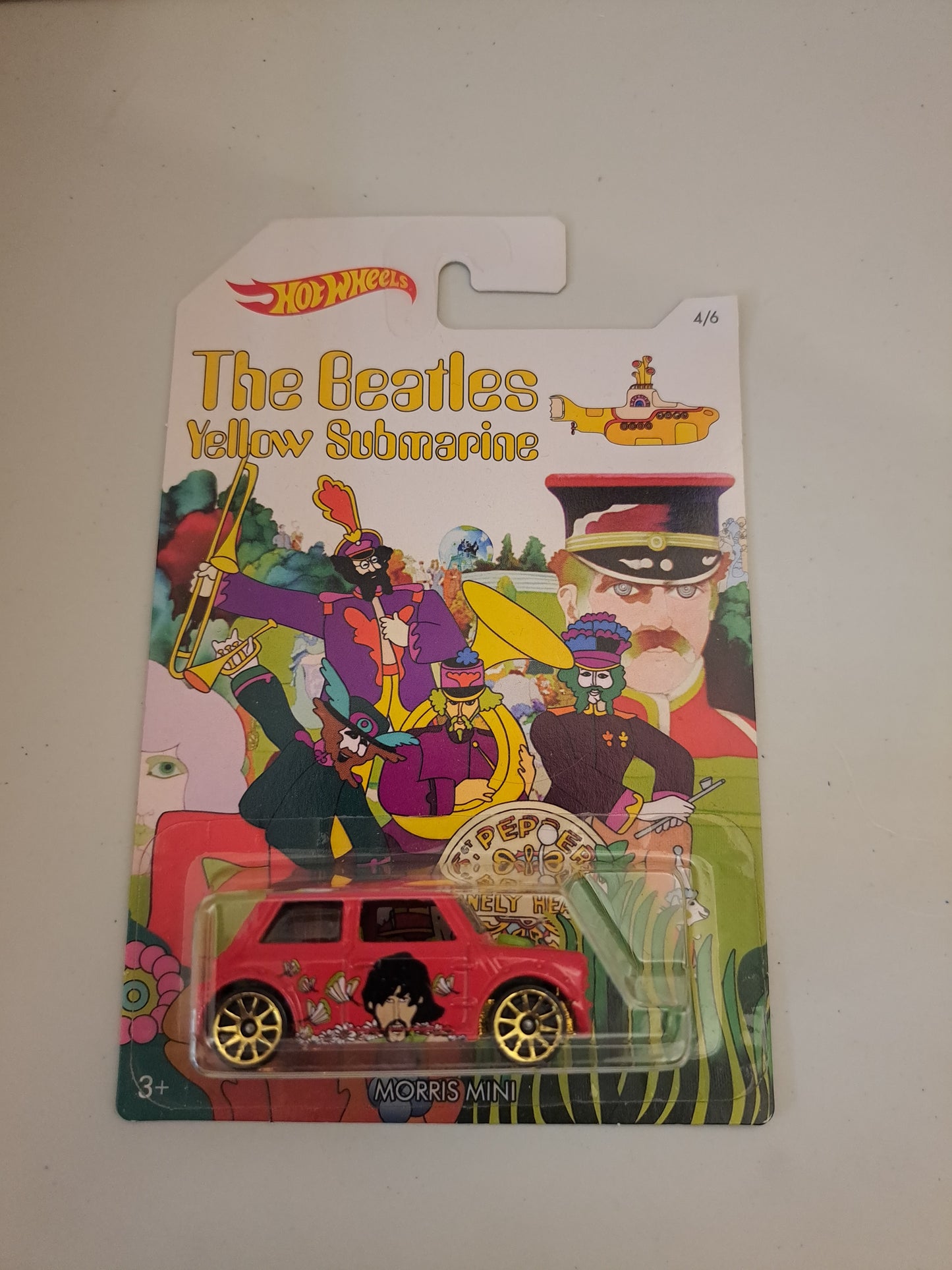 Hot Wheels Beatles Morris Mini