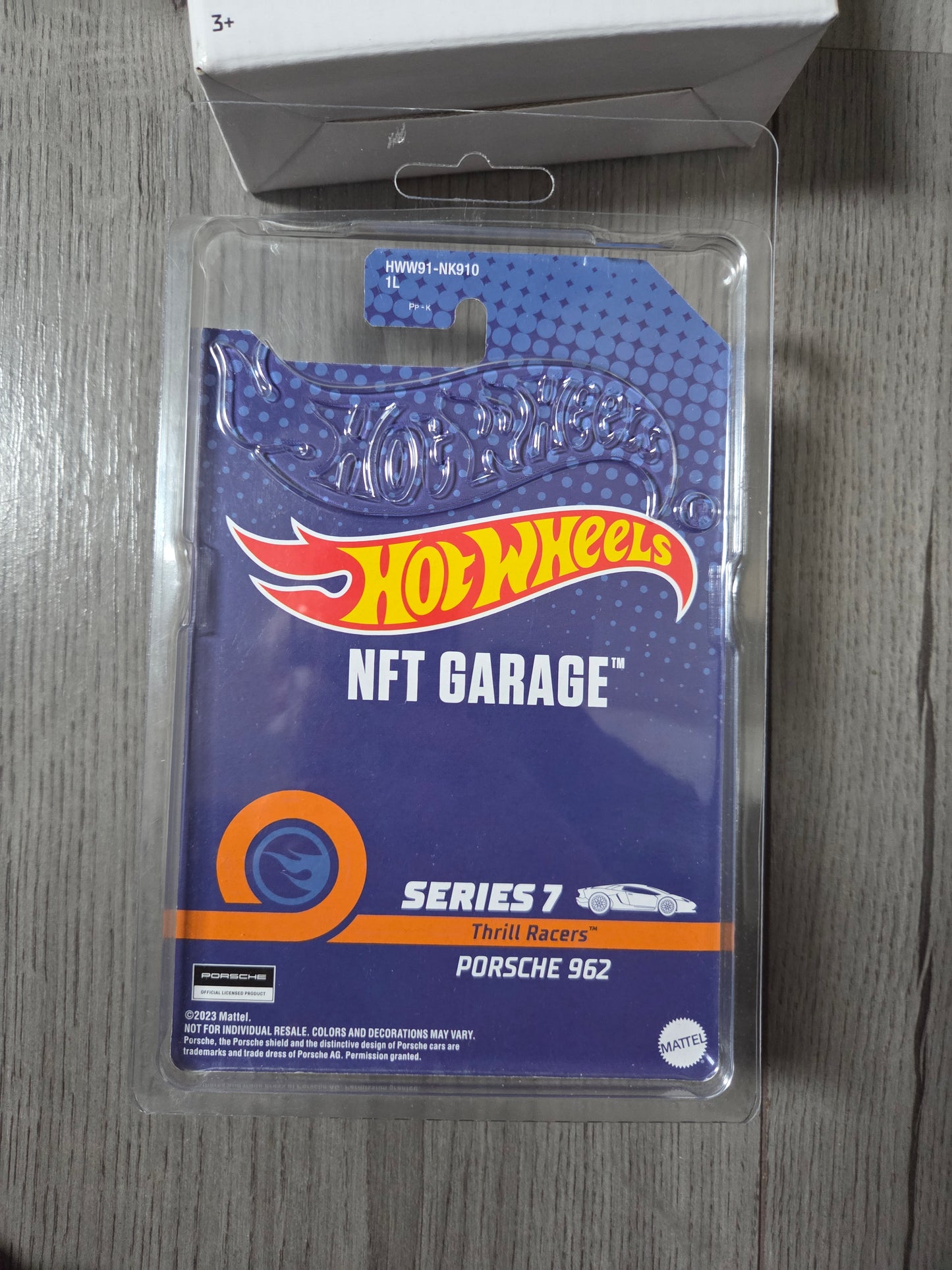 Hot Wheels NFTG Garage Series 7 - Porsche 962 Orange