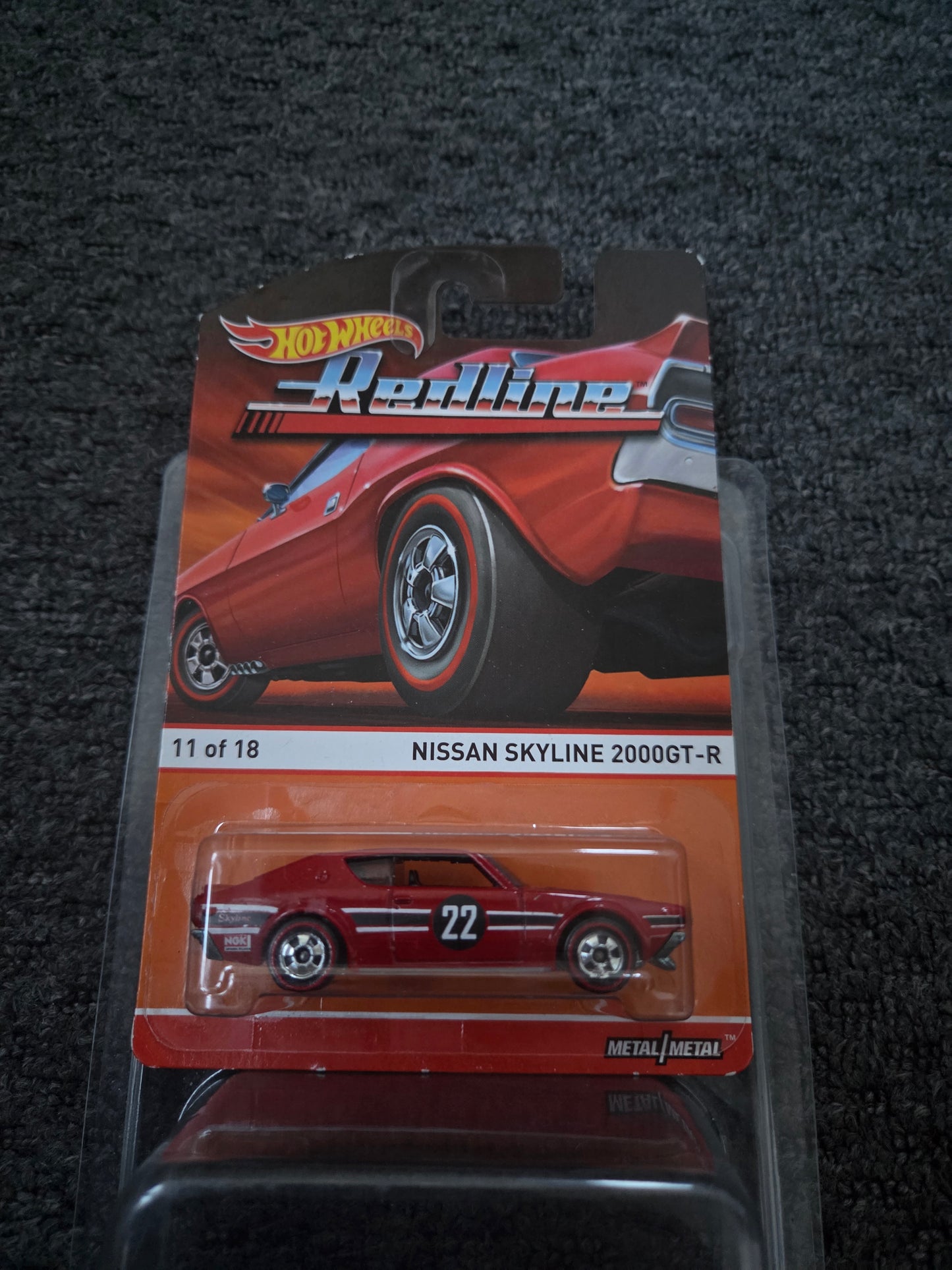 Hot wheels redline series nissan skyline 2000gt-r
