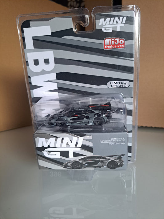 Mini Gt LB-Works Lamborghini Huracan Gt *Blister Card* 1 of 6360