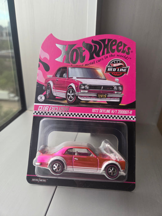 Hot Wheels 2026 Pink Rlc 1972 Nissan Skyline H/T 2000GT-R
