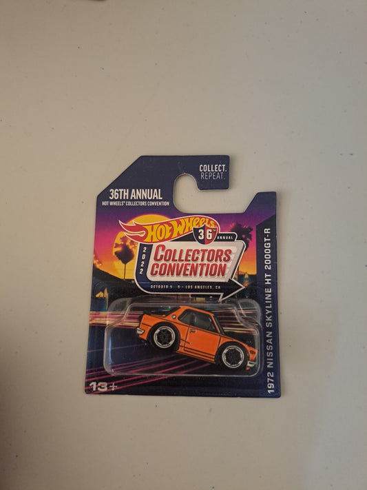 Hot Wheels  Nissan Skyline 36th Convention Pin