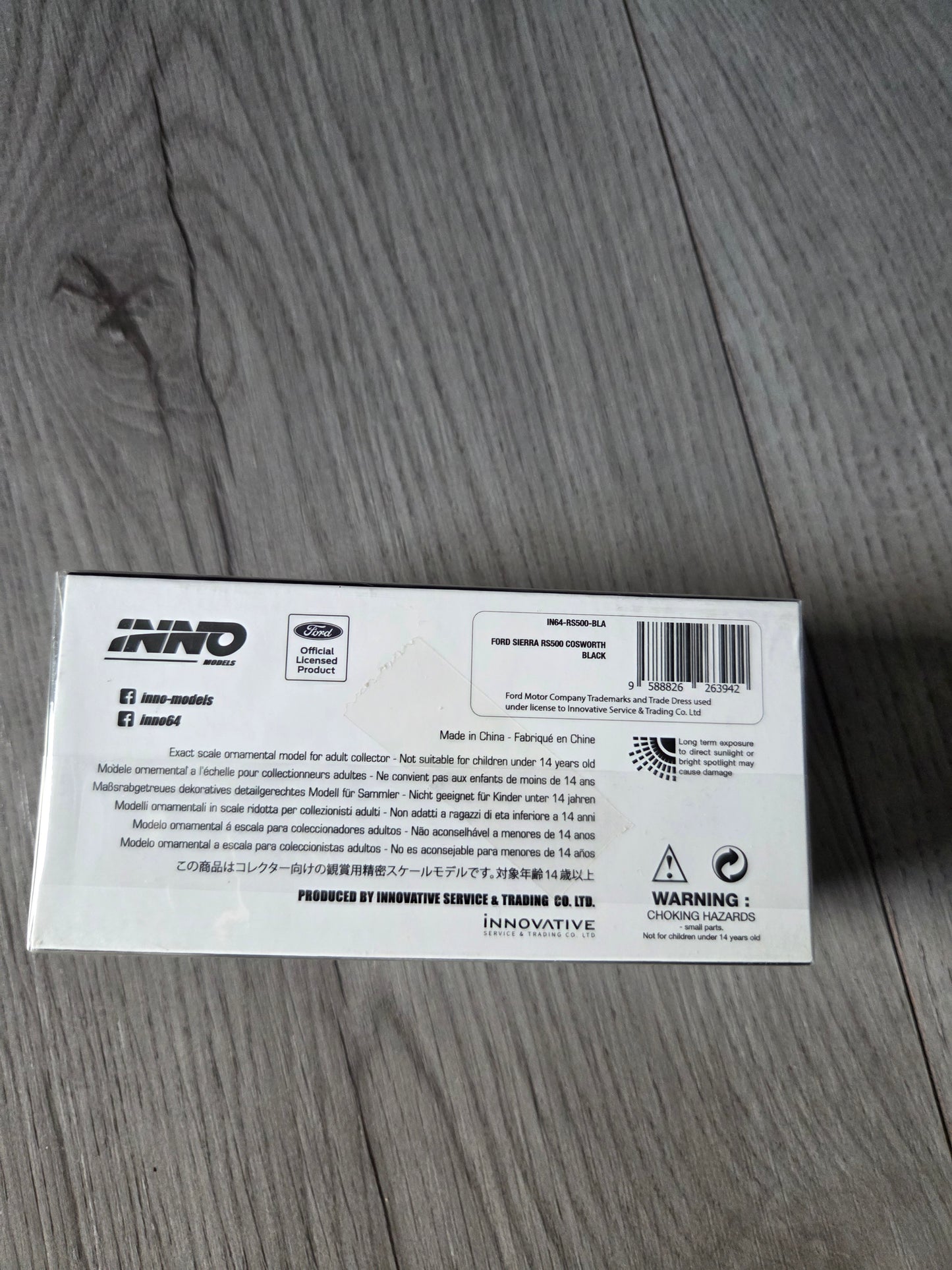 Inno 64 ford sierra rs500 cosworth black