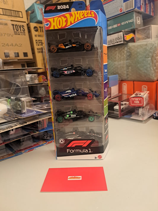 Hot Wheels Formula 1 5 Pack
