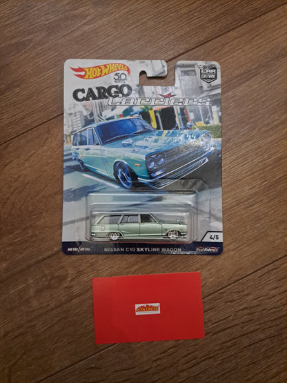 Hot Wheels Nissan Skyline Wagon  Cargo Carriers