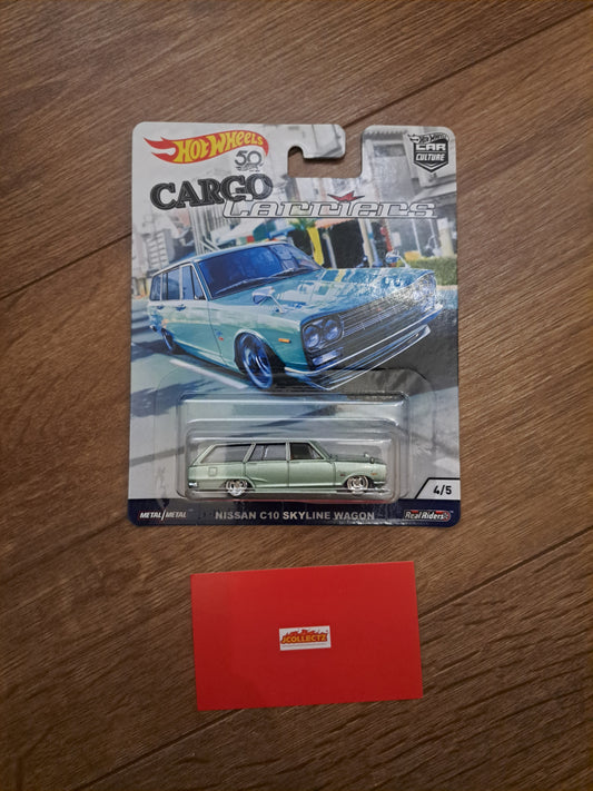 Hot Wheels Nissan Skyline Wagon  Cargo Carriers