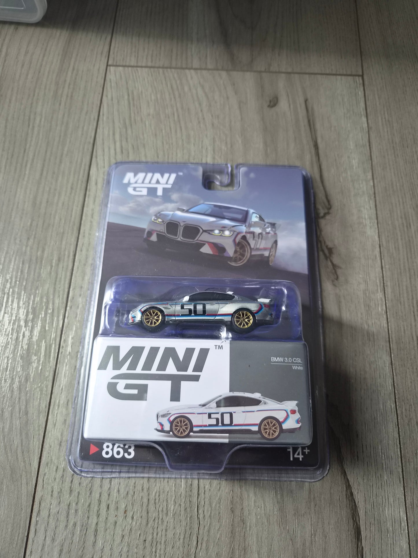 Mini Gt Bmw 3.0 Csl chase #863