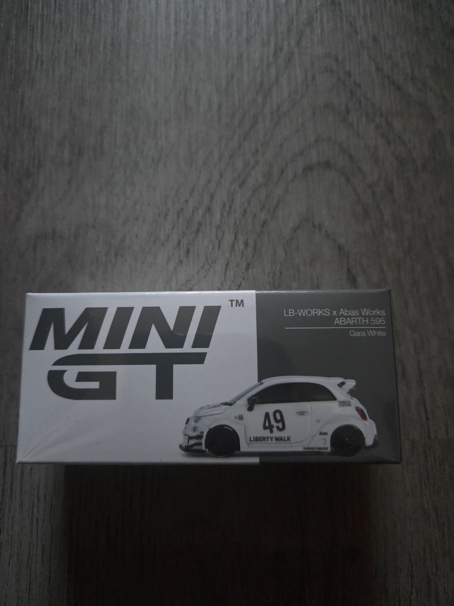 Mini gt #809 Lb works x abas works abrath 595 white