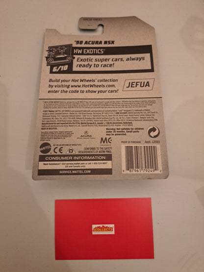 Hot Wheels 90 Acura Nsx *Factory Sealed*