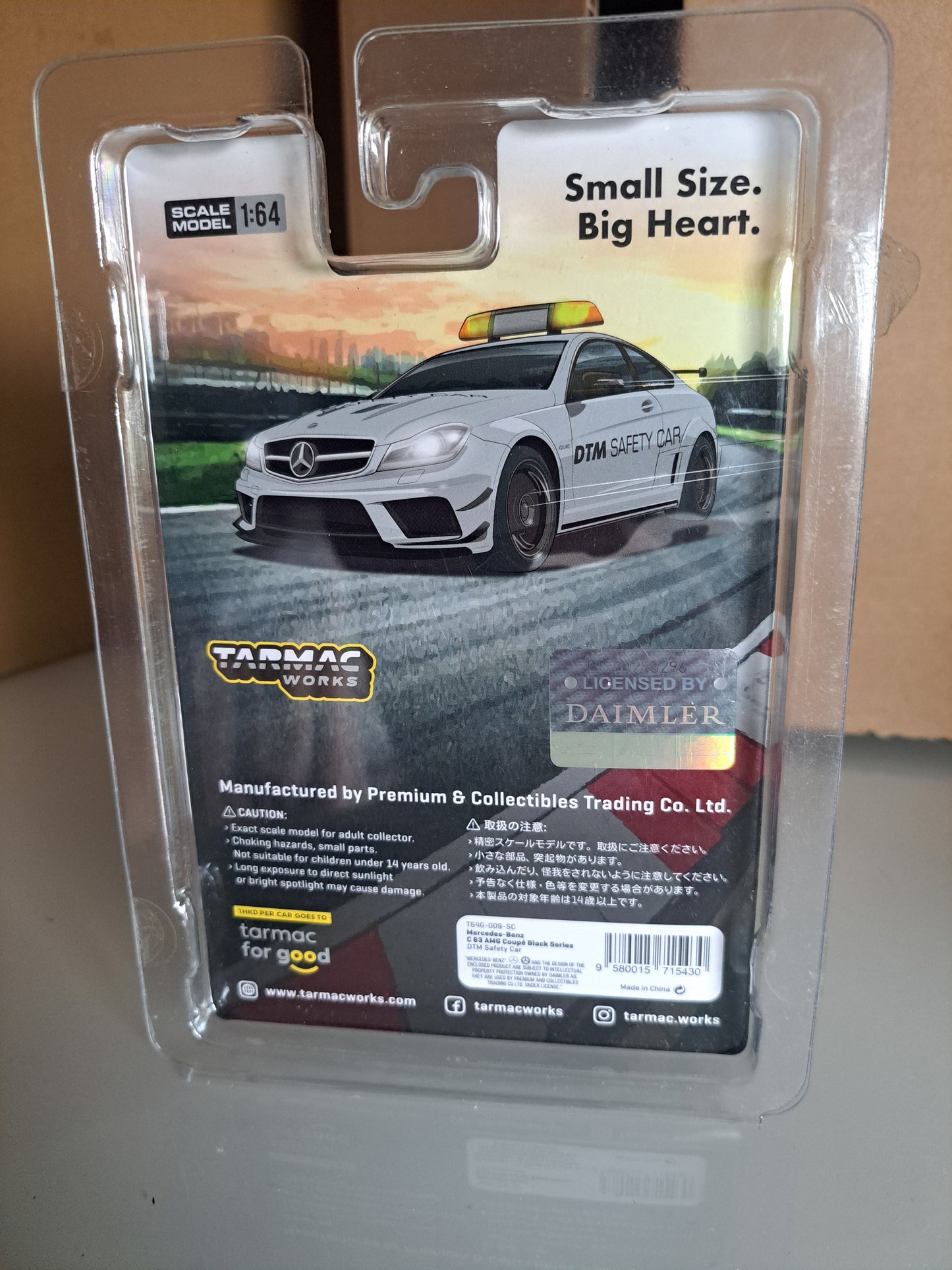 Tarmac Works Mercedes benz c63 amg Coupe Black Series Dtm Series