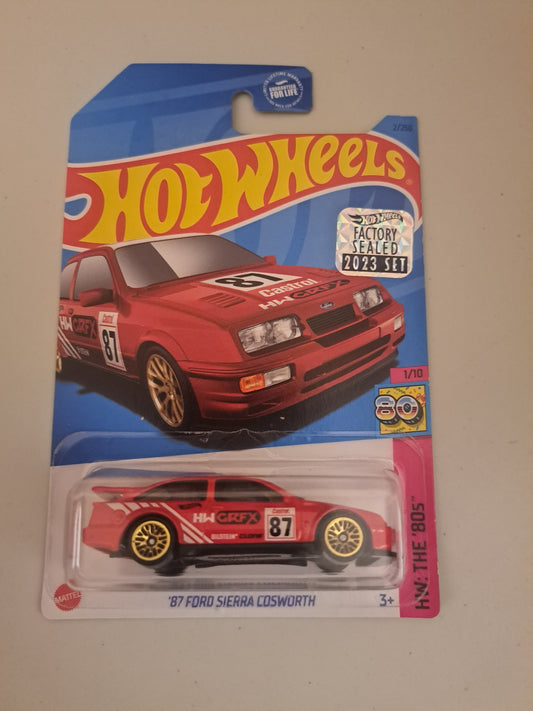 Hot Wheels 87 Ford Sierra Cosworth *Factory Sealed *