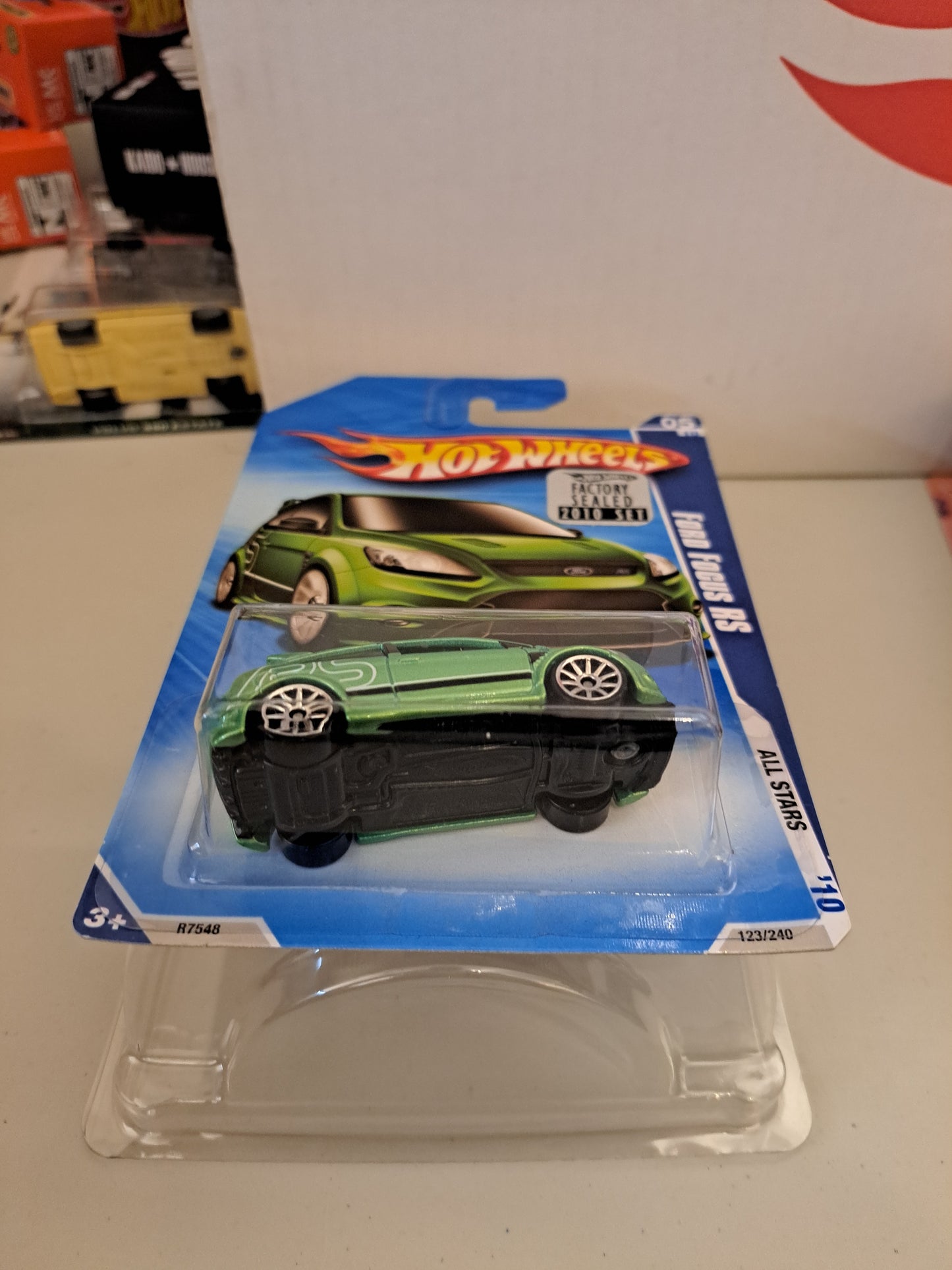 Hot Wheels Focus Rs Factory Sealed Sticker