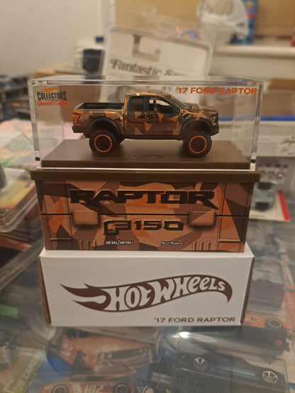 Hot Wheels Rlc ford raptor F150 Camo