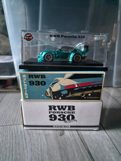 Hot Wheels Rlc Rwb Porsche 930 Teal