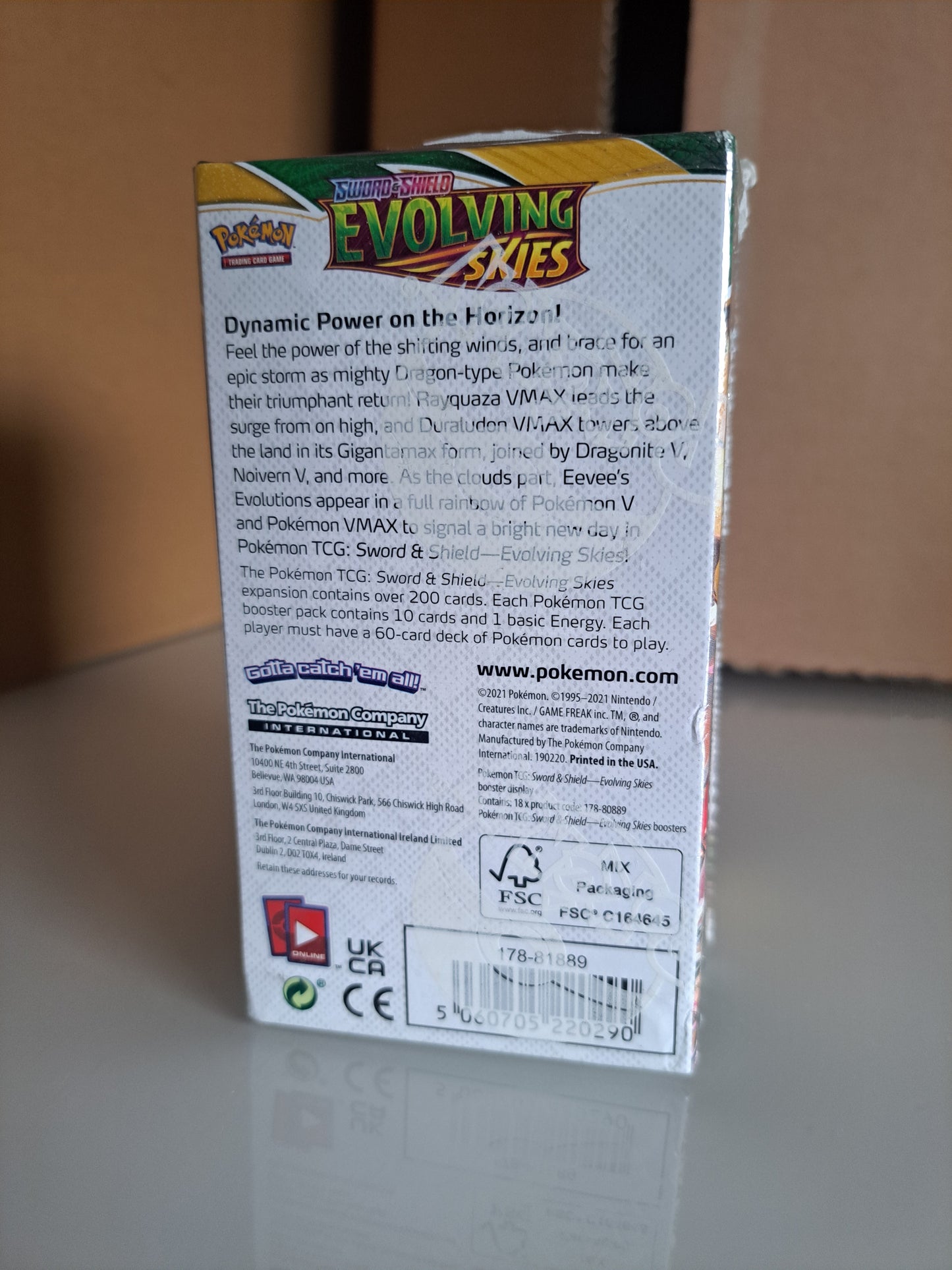 Evolving Skies Half Booster Box Sealed